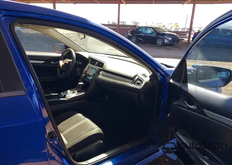 2017 Honda Civic Lx из США, поврежденный, VIN 19XFC2F57HE010818